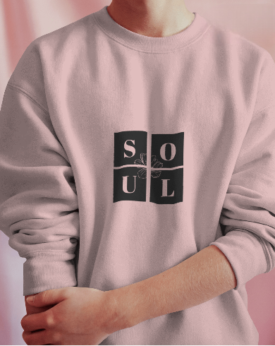 Unisex Oversized Sweatshirt ( Soul design)